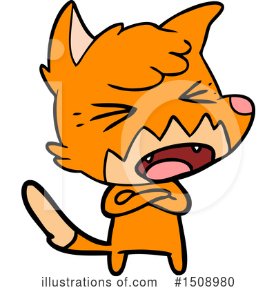 Royalty-Free (RF) Fox Clipart Illustration by lineartestpilot - Stock Sample #1508980