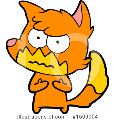 Royalty-Free (RF) Fox Clipart Illustration by lineartestpilot - Stock Sample #1509004