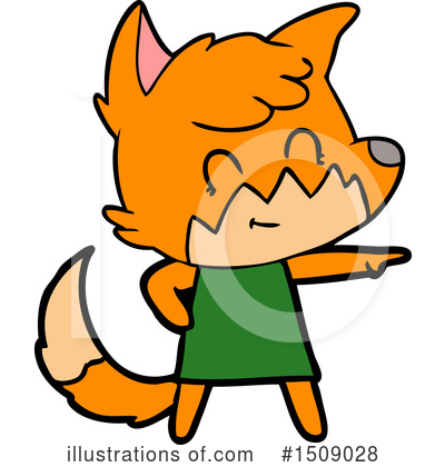 Royalty-Free (RF) Fox Clipart Illustration by lineartestpilot - Stock Sample #1509028