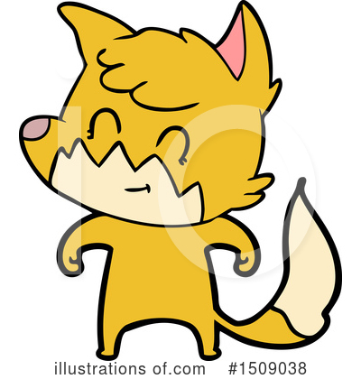 Royalty-Free (RF) Fox Clipart Illustration by lineartestpilot - Stock Sample #1509038