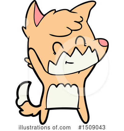 Royalty-Free (RF) Fox Clipart Illustration by lineartestpilot - Stock Sample #1509043