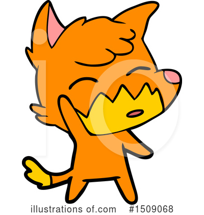 Royalty-Free (RF) Fox Clipart Illustration by lineartestpilot - Stock Sample #1509068