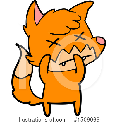 Royalty-Free (RF) Fox Clipart Illustration by lineartestpilot - Stock Sample #1509069
