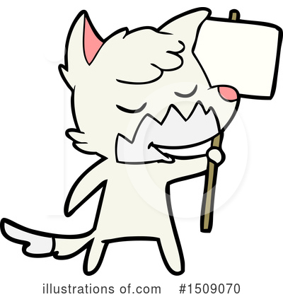 Royalty-Free (RF) Fox Clipart Illustration by lineartestpilot - Stock Sample #1509070
