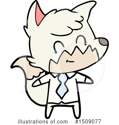 Royalty-Free (RF) Fox Clipart Illustration by lineartestpilot - Stock Sample #1509077