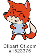 Fox Clipart #1523376 by lineartestpilot