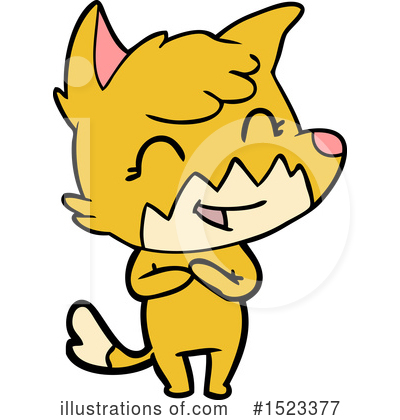 Royalty-Free (RF) Fox Clipart Illustration by lineartestpilot - Stock Sample #1523377