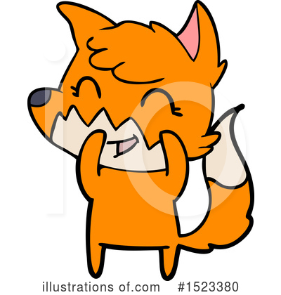 Royalty-Free (RF) Fox Clipart Illustration by lineartestpilot - Stock Sample #1523380