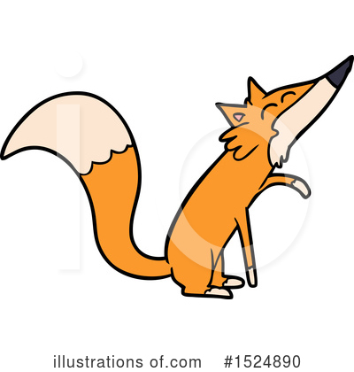 Royalty-Free (RF) Fox Clipart Illustration by lineartestpilot - Stock Sample #1524890