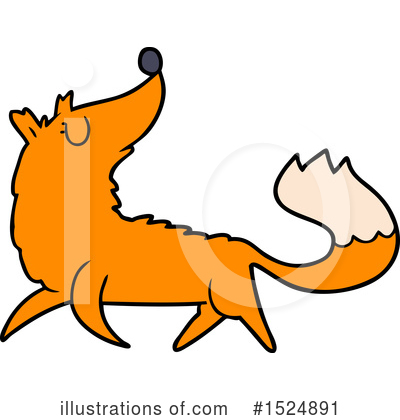 Royalty-Free (RF) Fox Clipart Illustration by lineartestpilot - Stock Sample #1524891