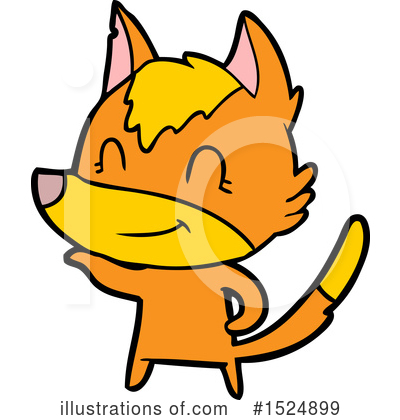 Royalty-Free (RF) Fox Clipart Illustration by lineartestpilot - Stock Sample #1524899