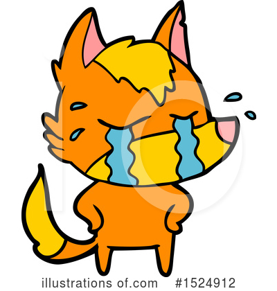 Royalty-Free (RF) Fox Clipart Illustration by lineartestpilot - Stock Sample #1524912