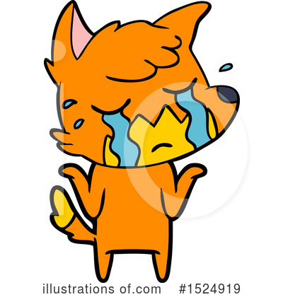 Royalty-Free (RF) Fox Clipart Illustration by lineartestpilot - Stock Sample #1524919