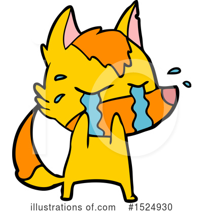 Royalty-Free (RF) Fox Clipart Illustration by lineartestpilot - Stock Sample #1524930