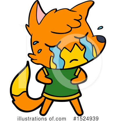 Royalty-Free (RF) Fox Clipart Illustration by lineartestpilot - Stock Sample #1524939