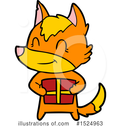 Royalty-Free (RF) Fox Clipart Illustration by lineartestpilot - Stock Sample #1524963
