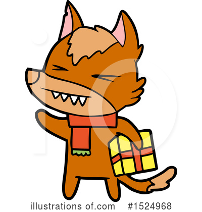 Royalty-Free (RF) Fox Clipart Illustration by lineartestpilot - Stock Sample #1524968