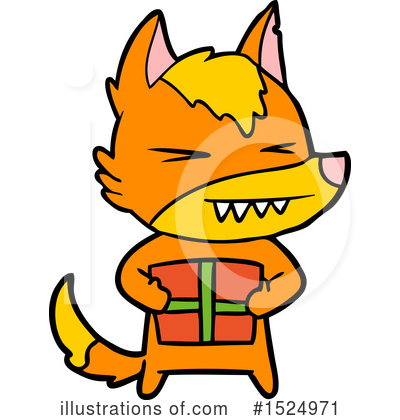 Royalty-Free (RF) Fox Clipart Illustration by lineartestpilot - Stock Sample #1524971