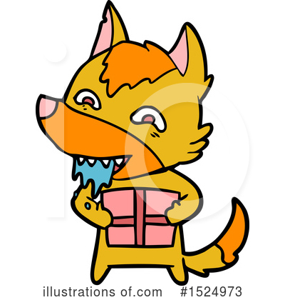 Royalty-Free (RF) Fox Clipart Illustration by lineartestpilot - Stock Sample #1524973