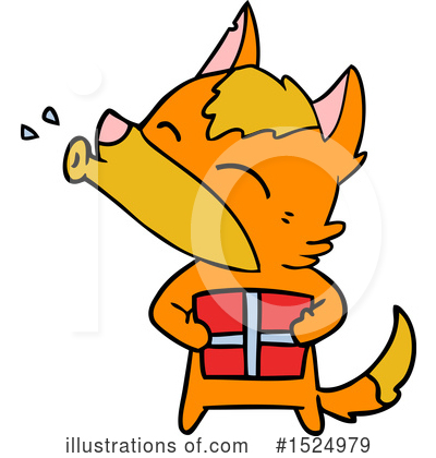 Royalty-Free (RF) Fox Clipart Illustration by lineartestpilot - Stock Sample #1524979