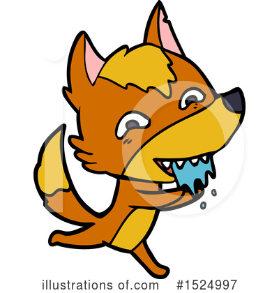 Royalty-Free (RF) Fox Clipart Illustration by lineartestpilot - Stock Sample #1524997