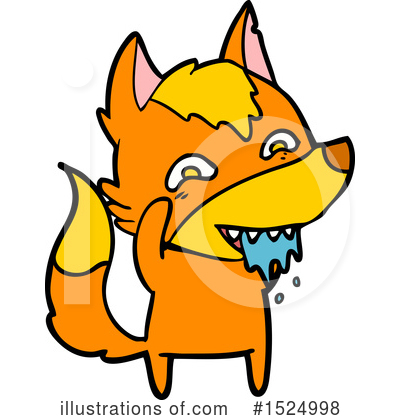 Royalty-Free (RF) Fox Clipart Illustration by lineartestpilot - Stock Sample #1524998
