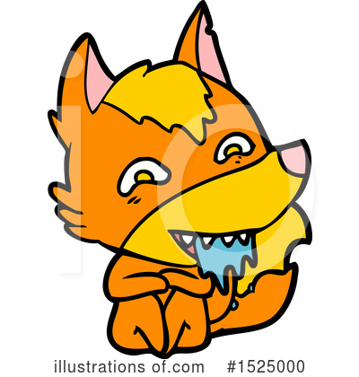 Royalty-Free (RF) Fox Clipart Illustration by lineartestpilot - Stock Sample #1525000