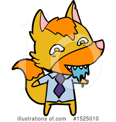 Royalty-Free (RF) Fox Clipart Illustration by lineartestpilot - Stock Sample #1525010