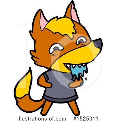 Royalty-Free (RF) Fox Clipart Illustration by lineartestpilot - Stock Sample #1525011