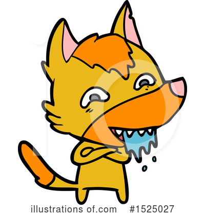 Royalty-Free (RF) Fox Clipart Illustration by lineartestpilot - Stock Sample #1525027