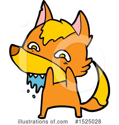 Royalty-Free (RF) Fox Clipart Illustration by lineartestpilot - Stock Sample #1525028