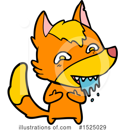 Royalty-Free (RF) Fox Clipart Illustration by lineartestpilot - Stock Sample #1525029