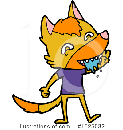 Royalty-Free (RF) Fox Clipart Illustration by lineartestpilot - Stock Sample #1525032