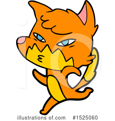 Royalty-Free (RF) Fox Clipart Illustration by lineartestpilot - Stock Sample #1525060