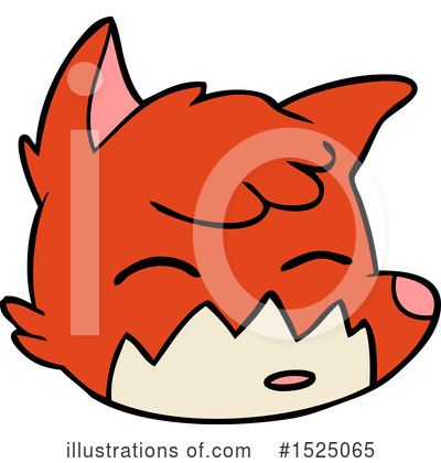 Royalty-Free (RF) Fox Clipart Illustration by lineartestpilot - Stock Sample #1525065