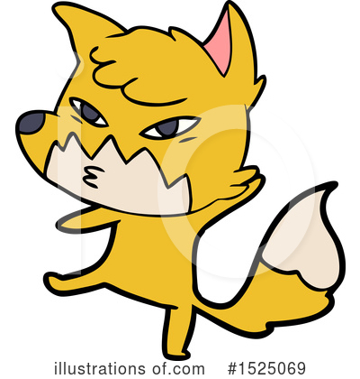 Royalty-Free (RF) Fox Clipart Illustration by lineartestpilot - Stock Sample #1525069