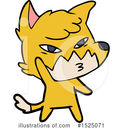 Royalty-Free (RF) Fox Clipart Illustration by lineartestpilot - Stock Sample #1525071