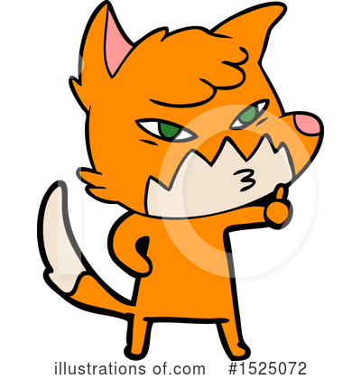 Royalty-Free (RF) Fox Clipart Illustration by lineartestpilot - Stock Sample #1525072