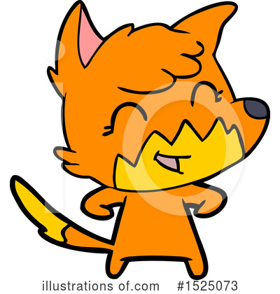 Royalty-Free (RF) Fox Clipart Illustration by lineartestpilot - Stock Sample #1525073