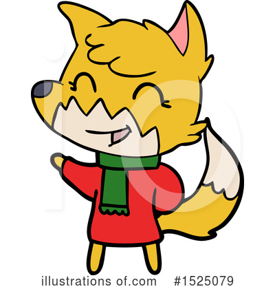 Royalty-Free (RF) Fox Clipart Illustration by lineartestpilot - Stock Sample #1525079