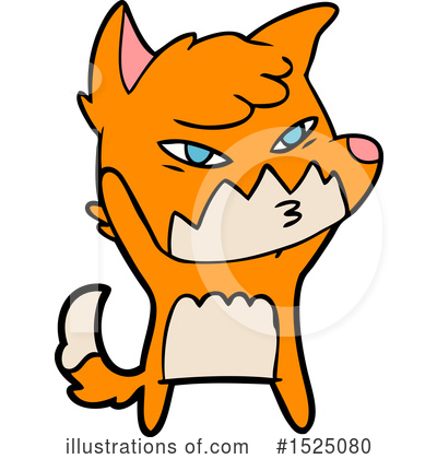 Royalty-Free (RF) Fox Clipart Illustration by lineartestpilot - Stock Sample #1525080
