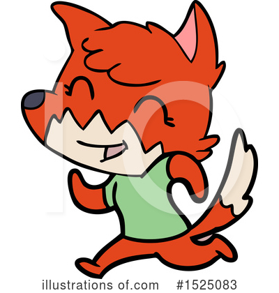 Royalty-Free (RF) Fox Clipart Illustration by lineartestpilot - Stock Sample #1525083