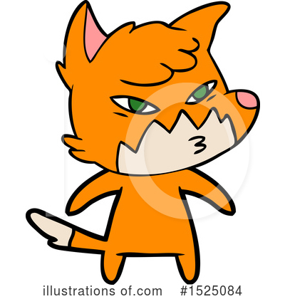 Royalty-Free (RF) Fox Clipart Illustration by lineartestpilot - Stock Sample #1525084