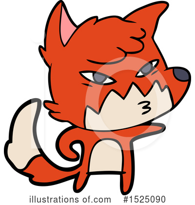Royalty-Free (RF) Fox Clipart Illustration by lineartestpilot - Stock Sample #1525090