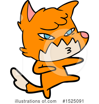 Royalty-Free (RF) Fox Clipart Illustration by lineartestpilot - Stock Sample #1525091