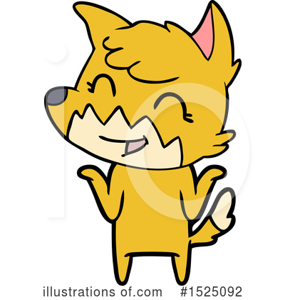 Royalty-Free (RF) Fox Clipart Illustration by lineartestpilot - Stock Sample #1525092