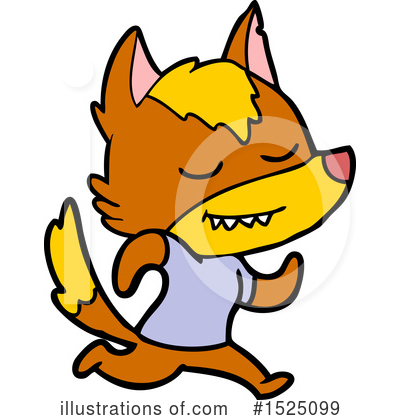 Royalty-Free (RF) Fox Clipart Illustration by lineartestpilot - Stock Sample #1525099