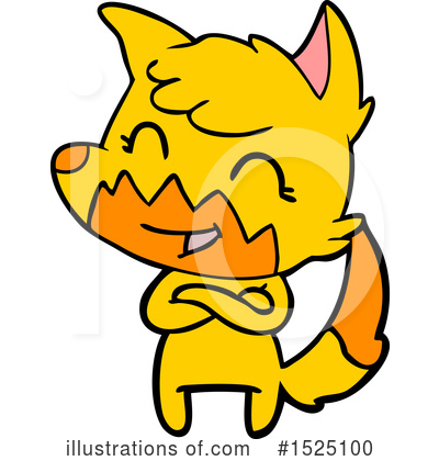 Royalty-Free (RF) Fox Clipart Illustration by lineartestpilot - Stock Sample #1525100