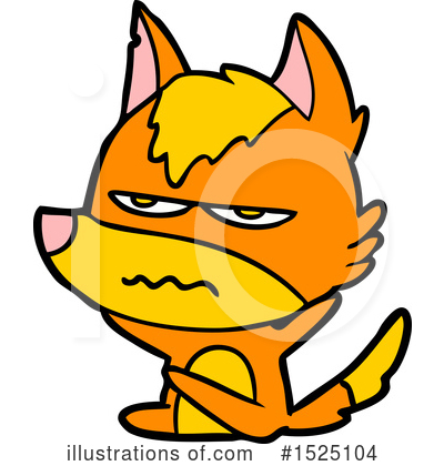 Royalty-Free (RF) Fox Clipart Illustration by lineartestpilot - Stock Sample #1525104