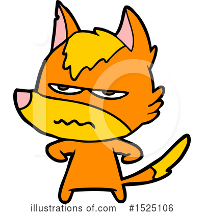 Royalty-Free (RF) Fox Clipart Illustration by lineartestpilot - Stock Sample #1525106